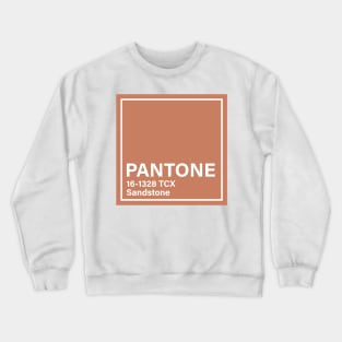 pantone 16-1328 TCX Sandstone Crewneck Sweatshirt